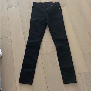 BlankNYC Spray On black Junior/kids size 12 jeans